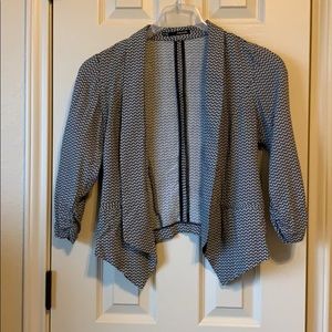 Patterned Blazer